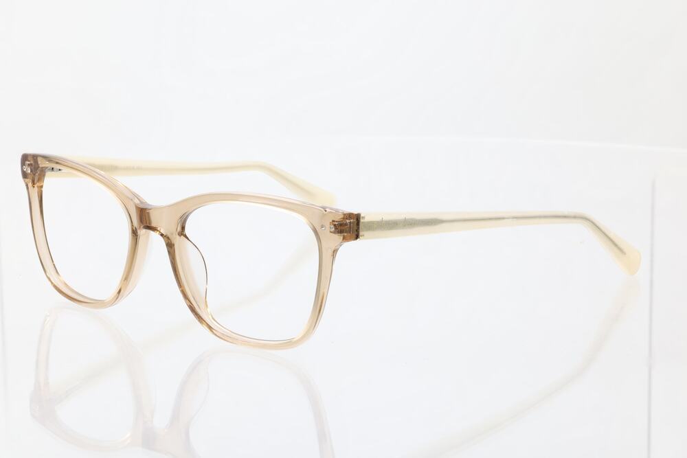 Phoebe P351 Tan 53-18-140mm Eyeglass FRAMES ONLY - VERY GOOD CONDITION